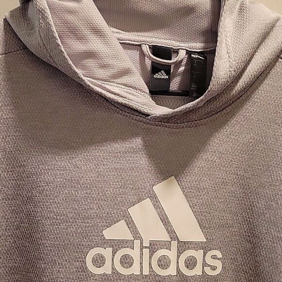 Adidas Men’s For Creators Only SZ XL light grey Hoodie Sweatshirt - Picture 3 of 5